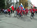 В Смоленске стартовал велопробег с участием молодежи из России и Беларуси