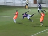 Футболист забил автогол «ударом скорпиона»