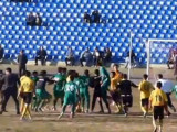 Таджикские футболисты избили арбитра
