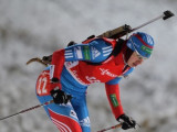 Биатлонистка Ольга Вилухина заняла третье место в спринте