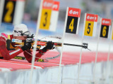 Тура Бергер выиграла гонку преследования на чемпионате мира по биатлону