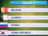 Россия сыграет на ЧМ-2014 с Бельгией, Алжиром и Южной Кореей