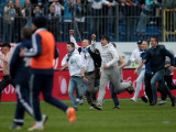 Болельщики сорвали игру «Зенита» и «Динамо»