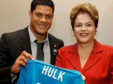Халк подарил президенту Бразилии футболку «Зенита»
