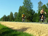 Смоленские «олимпийцы» приняли участие в велопробеге