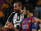 Суарес и Кьеллини обменялись футболками после матча «Барселона»- «Ювентус»