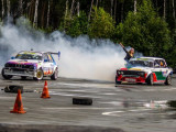 Дым и рев моторов: в Екатеринбурге прошли соревнования по дрифту