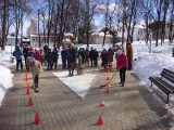В Дорогобуже состоялась спортивно-игровая эстафета «Снежные забавы»