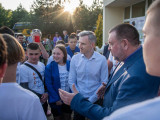 Врио губернатора Смоленской области познакомился с юными спортсменами из Запорожской области
